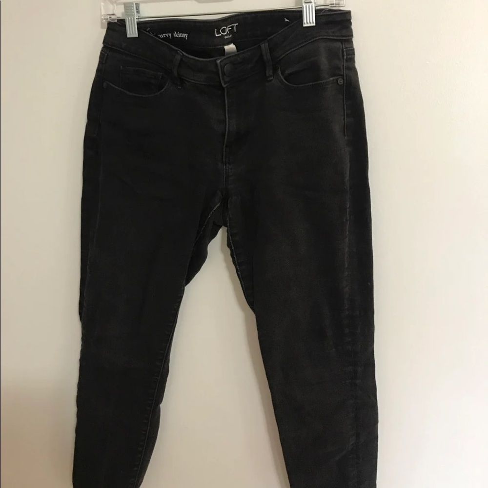 Woman’s black jeans